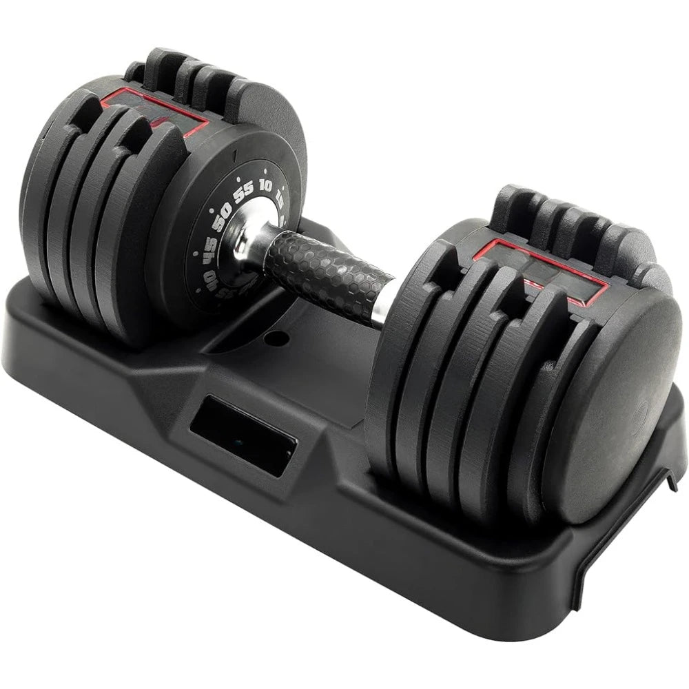 Dumbbell Adjustable Weight Lifting Fitness Equipment with Copying Full Rotating Handle Fitness Exercise Fitness Equipment